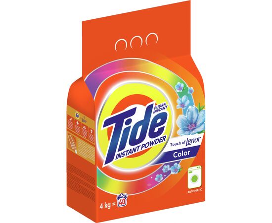 Стиральный порошок Tide Аква-Пудра Touch of Lenor 4 кг (8006540123676), изображение 2 Стиральный порошок Tide Аква-Пудра Touch of Lenor 4 кг (8006540123676), изображение 2