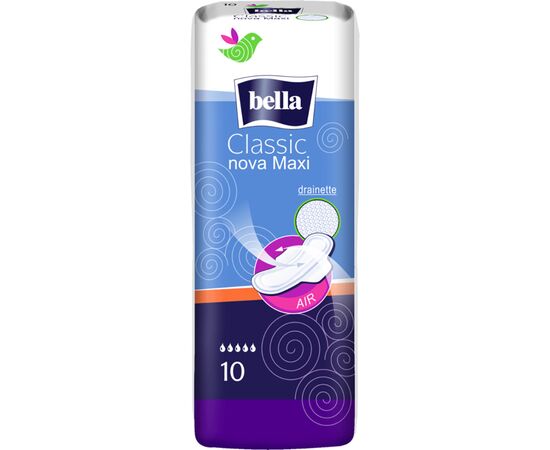 Гигиенические прокладки Bella Classic Nova Maxi 10 шт. (5900516300920)