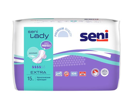 Урологические прокладки Seni Lady Extra 15 шт. (5900516690427)