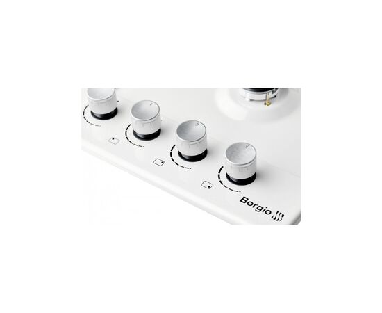 Варочная поверхность Borgio 6940-17 FFD white Enamelled, изображение 3 Варочная поверхность Borgio 6940-17 FFD white Enamelled, изображение 3