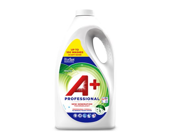 Гель для прання A+ Professional White 5 л (8435495810872/8435495829683)
