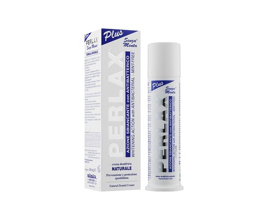 Зубная паста Perlax Mint-Free с отбеливающим эффектом 100 мл (8004120904431), изображение 2 Зубная паста Perlax Mint-Free с отбеливающим эффектом 100 мл (8004120904431), изображение 2