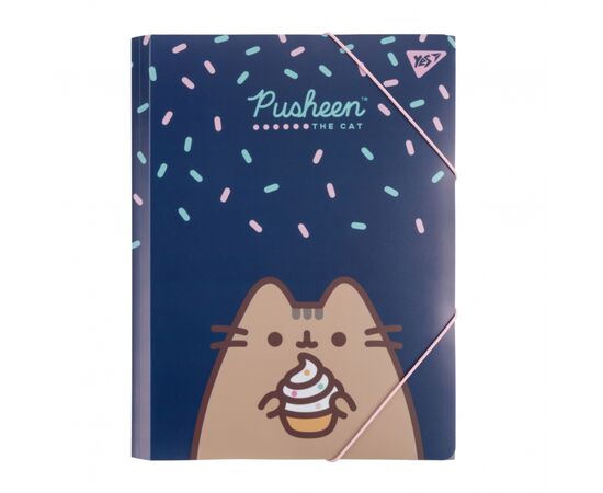 Папка на резинках Yes А4 Pusheen (491946)