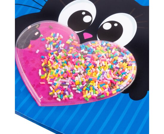 Папка - конверт Yes на молнии A4 Meow с бабл (491750), изображение 3