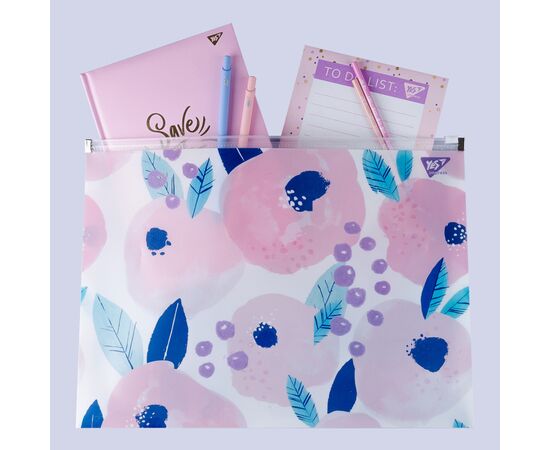 Папка - конверт Yes на молнии А4 Hotch Potch Forte (491760), изображение 2