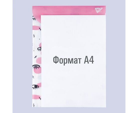 Папка - конверт Yes на кнопке А4 Donna вертикальная (491737), изображение 2