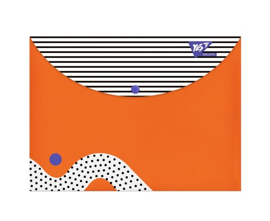 Папка - конверт Yes на кнопке А4 Erudite (491933)