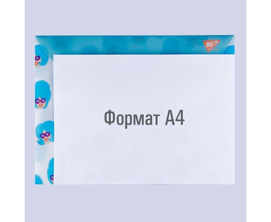 Папка - конверт Yes на кнопке А4 Fancy (491773), изображение 2