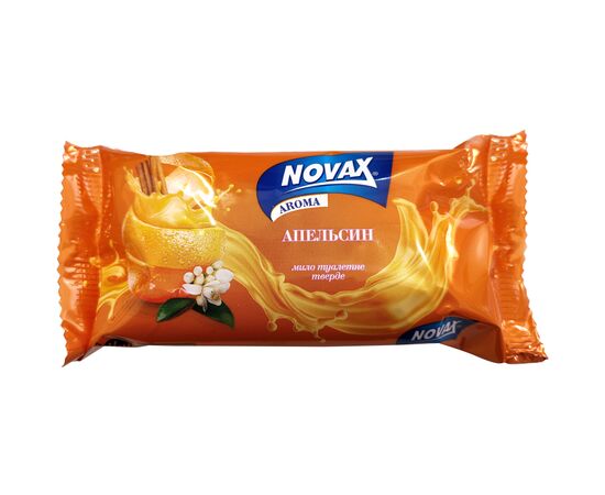 Твердое мыло Novax Aroma Апельсин 140 г (4820195509517)