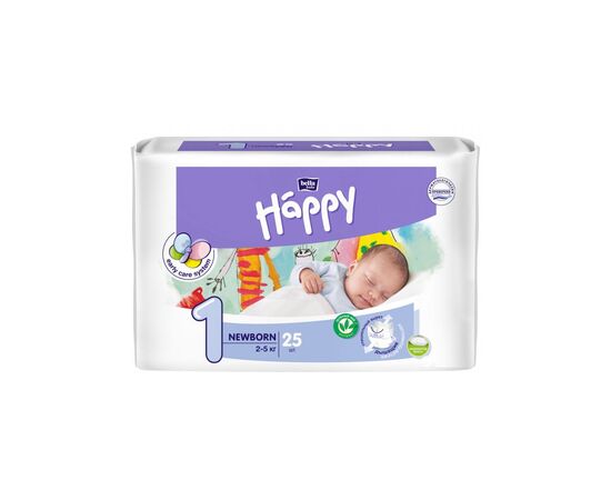 Подгузник Bella Baby Happy Newborn 2-5 кг 25 шт (5900516601805)