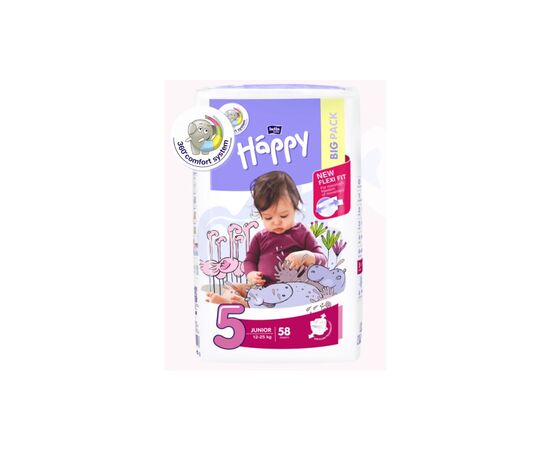 Подгузник Bella Baby Happy Junior 12-25 кг 58 шт (5900516601133)