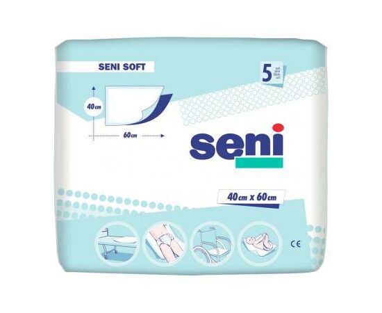 Пеленки для младенцев Seni Soft 40x60 см 5 шт (5900516690304)
