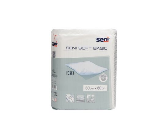 Пеленки для младенцев Seni Soft Basic 60х60 см 30 шт (5900516692308)