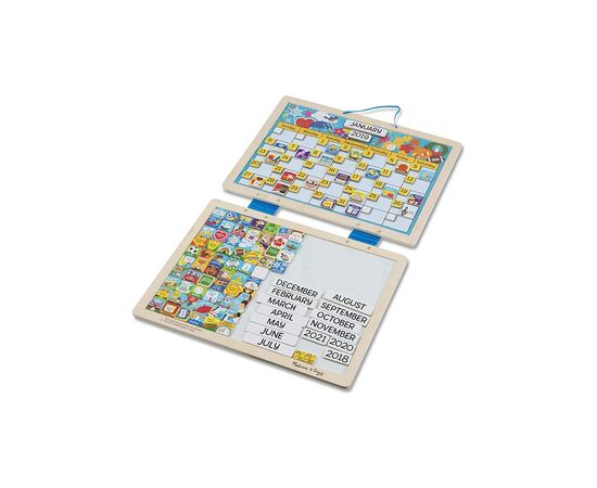 Игровой набор Melissa&Doug Вечный магнитный календарь (MD5058), изображение 3 Игровой набор Melissa&Doug Вечный магнитный календарь (MD5058), изображение 3