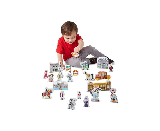 Игровой набор Melissa&Doug деревянный "Замок" (MD10979), изображение 2