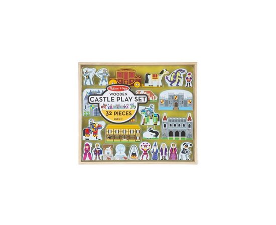 Игровой набор Melissa&Doug деревянный "Замок" (MD10979), изображение 3