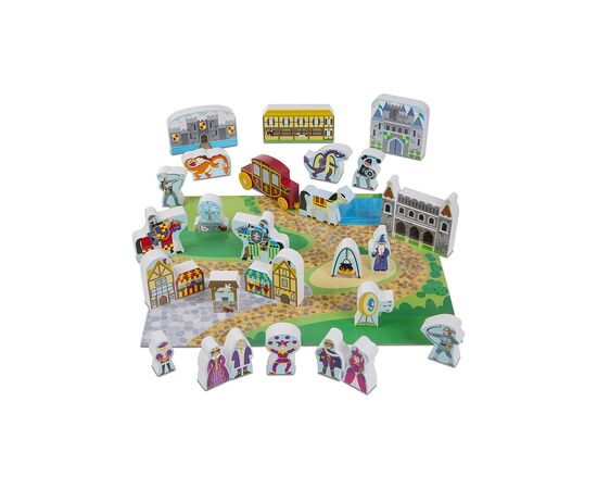 Ігровий набір Melissa&Doug дерев'яний "Замок" (MD10979)