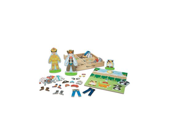 Игровой набор Melissa&Doug деревянный с магнитными фигурками "Деятельность" (MD9309), изображение 5 Игровой набор Melissa&Doug деревянный с магнитными фигурками "Деятельность" (MD9309), изображение 5
