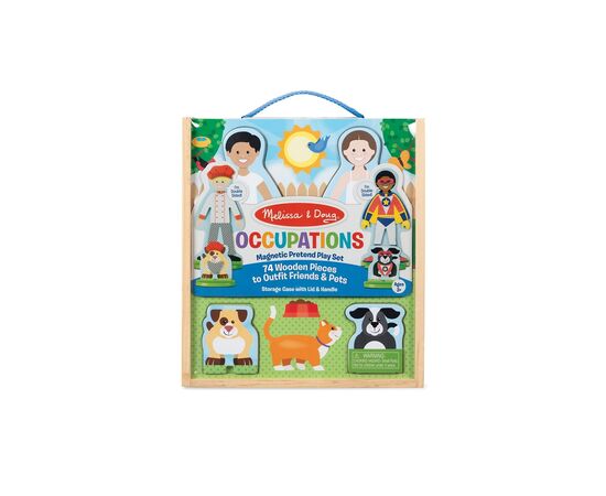 Игровой набор Melissa&Doug деревянный с магнитными фигурками "Деятельность" (MD9309)