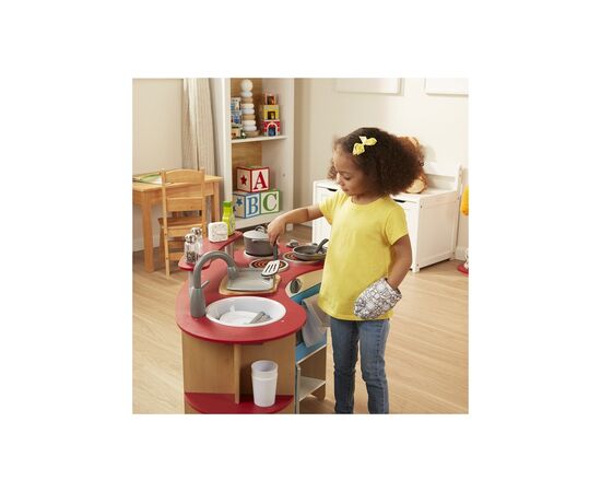 Игровой набор Melissa&Doug кухонных принадлежностей (MD19304), изображение 2 Игровой набор Melissa&Doug кухонных принадлежностей (MD19304), изображение 2
