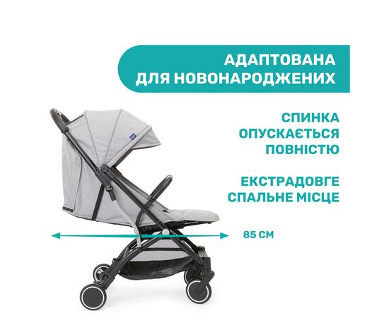 Коляска Chicco Trolleyme Stroller (79865.28), изображение 4