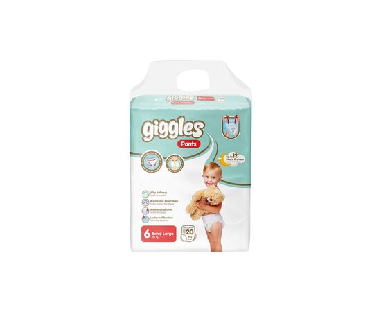 Подгузник Giggles XL 15+ кг 20 шт (8680131205165)