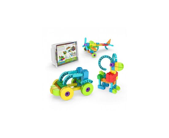 Конструктор Engino STEM Qboidz (E10), изображение 2 Конструктор Engino STEM Qboidz (E10), изображение 2