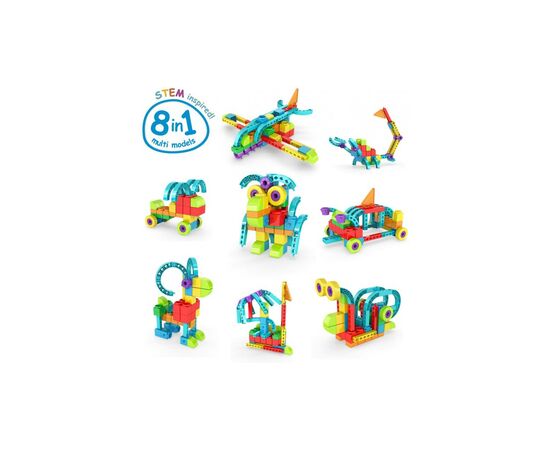 Конструктор Engino STEM Qboidz (E10), изображение 3 Конструктор Engino STEM Qboidz (E10), изображение 3