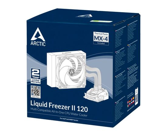 Система водного охлаждения Arctic Liquid Freezer II 120 (ACFRE00067A), изображение 7 Система водного охлаждения Arctic Liquid Freezer II 120 (ACFRE00067A), изображение 7