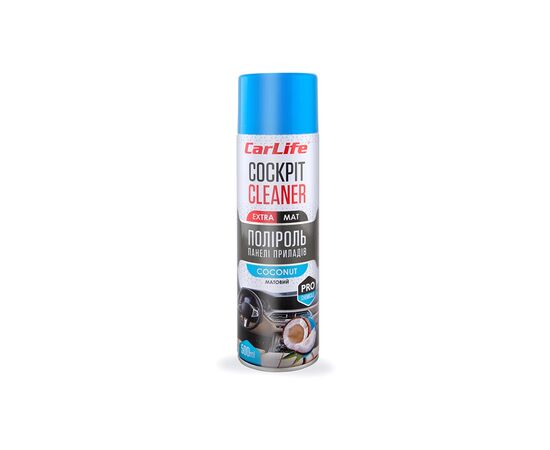 Автополироль CARLIFE Cockpit Cleaner EXTRA MAT Кокос 500мл (CF527)