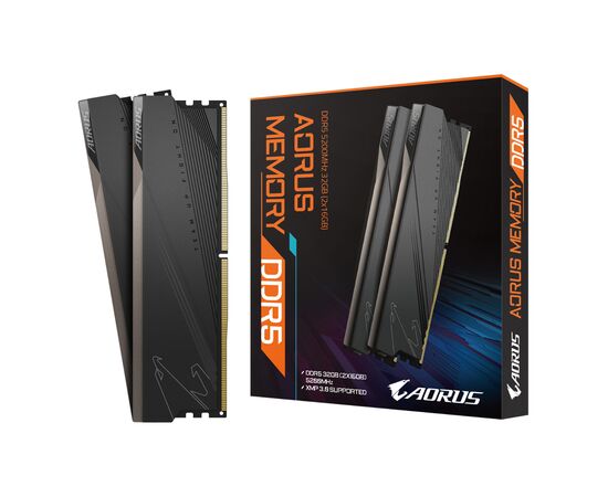Модуль памяти для компьютера DDR5 32GB (2x16GB) 5200 MHz GIGABYTE (GP-ARS32G52D5)