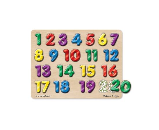 Пазл Melissa&Doug Звуковой "Испанские цифры" (MD724)