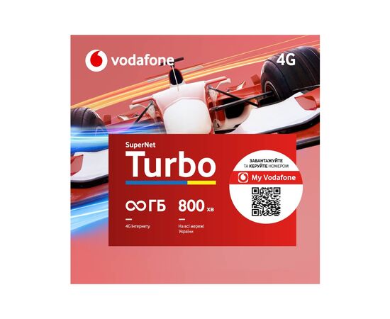 Стартовый пакет Vodafone Turbo 2022
