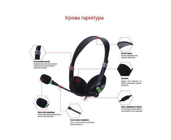 Наушники Piko PX1 Black (1283126489648), изображение 2 Наушники Piko PX1 Black (1283126489648), изображение 2