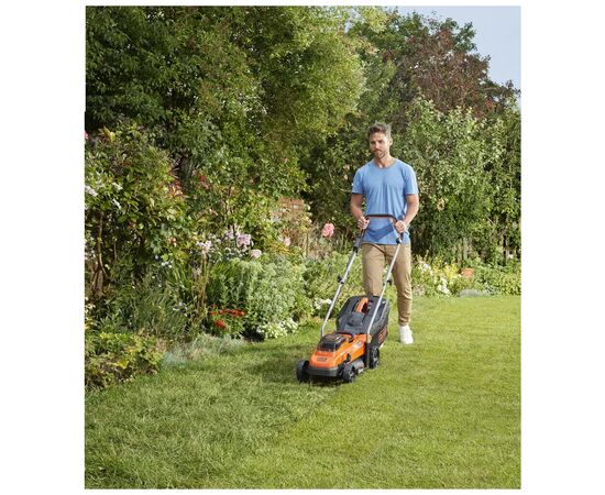 Газонокосилка Black&Decker аккумуляторная 36 В, 2.5 Ач, 32 см, 2 АКБ и ЗУ (BCMW3336L2), изображение 10 Газонокосилка Black&Decker аккумуляторная 36 В, 2.5 Ач, 32 см, 2 АКБ и ЗУ (BCMW3336L2), изображение 10