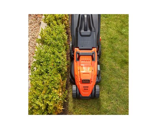 Газонокосилка Black&Decker 1.4 кВт, 34 см (BEMW461BH), изображение 4 Газонокосилка Black&Decker 1.4 кВт, 34 см (BEMW461BH), изображение 4