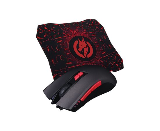 Мышка Piko FX72 USB Black+ килимок для мишки (1283126489495)