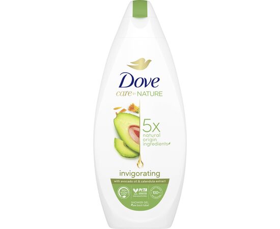 Гель для душа Dove Вдохновляющий с маслом авокадо 225 мл (8720181222467)