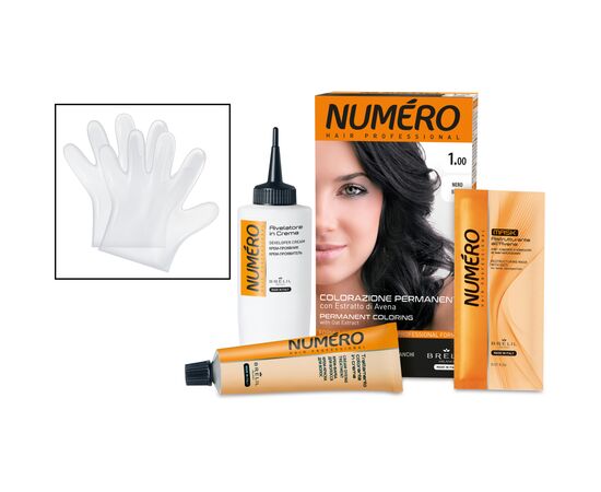 Краска для волос Brelil Numero 4.00 - Brown 140 мл (8011935081240), изображение 2 Краска для волос Brelil Numero 4.00 - Brown 140 мл (8011935081240), изображение 2