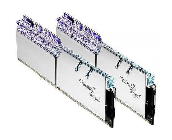 Модуль памяти для компьютера DDR4 16GB (2x8GB) 3000 MHz TridentZ RGB ROYAL G.Skill (F4-3000C16D-16GTRS), изображение 2 Модуль памяти для компьютера DDR4 16GB (2x8GB) 3000 MHz TridentZ RGB ROYAL G.Skill (F4-3000C16D-16GTRS), изображение 2