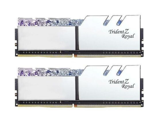 Модуль пам'яті для комп'ютера DDR4 16GB (2x8GB) 3000 MHz TridentZ RGB ROYAL G.Skill (F4-3000C16D-16GTRS)