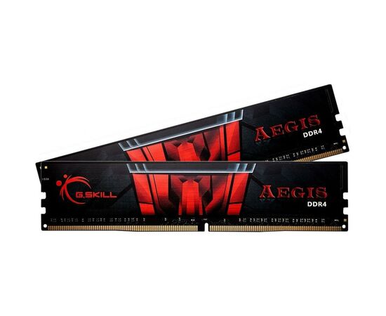 Модуль памяти для компьютера DDR4 16GB (2x8GB) 2666 MHz AEGIS G.Skill (F4-2666C19D-16GIS), изображение 2 Модуль памяти для компьютера DDR4 16GB (2x8GB) 2666 MHz AEGIS G.Skill (F4-2666C19D-16GIS), изображение 2