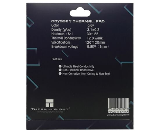 Термопрокладка Thermalright ODYSSEY 120x120x1, изображение 2 Термопрокладка Thermalright ODYSSEY 120x120x1, изображение 2