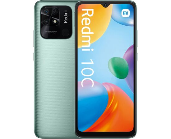 Мобильный телефон Xiaomi Redmi 10C 4/128GB Mint Green