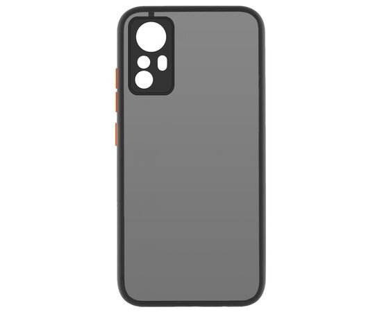 Чохол до моб. телефона MakeFuture Xiaomi 12/12X Frame (Matte PC+TPU) Black (MCMF-X12/12XBK)
