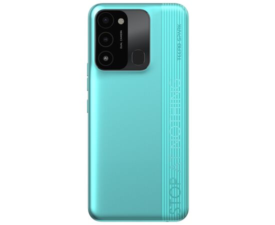 Мобильный телефон Tecno KG5k (Spark 8С 4/128Gb) Turquoise Cyan (4895180777929), изображение 3 Мобильный телефон Tecno KG5k (Spark 8С 4/128Gb) Turquoise Cyan (4895180777929), изображение 3
