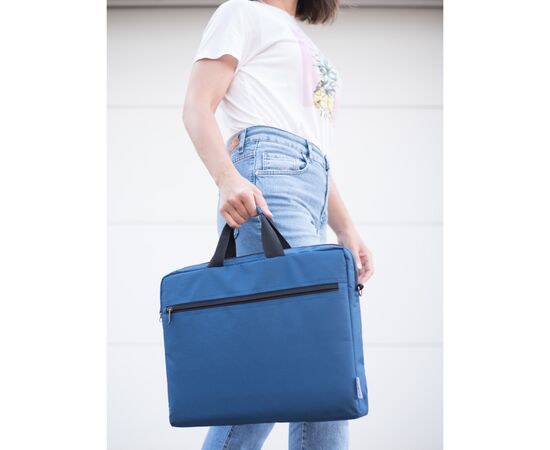 Сумка для ноутбука Vinga 16" NB110X blue (NB110XBL), изображение 5 Сумка для ноутбука Vinga 16" NB110X blue (NB110XBL), изображение 5