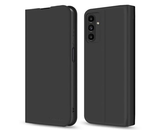 Чехол для моб. телефона MakeFuture Xiaomi 12/12X Flip (Soft-Touch PU) Black (MCP-X12/12XBK)