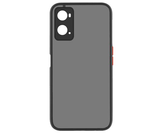 Чехол для моб. телефона MakeFuture Oppo A76 Frame (Matte PC+TPU) Black (MCMF-OPA76BK)