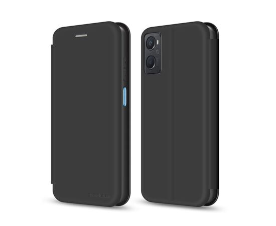 Чехол для моб. телефона MakeFuture Oppo A96 Flip (Soft-Touch PU) Black (MCP-OPA96BK)